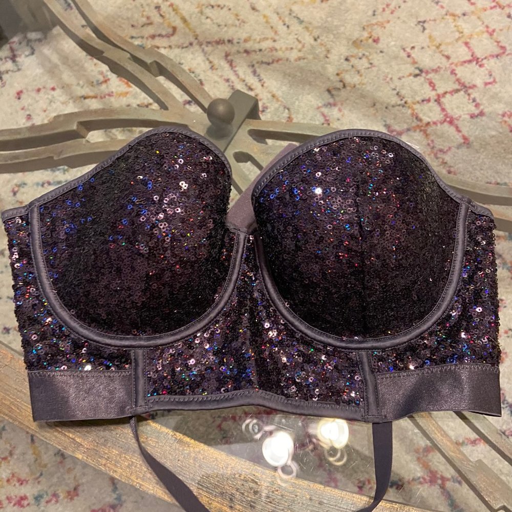 Sequin Crop Top